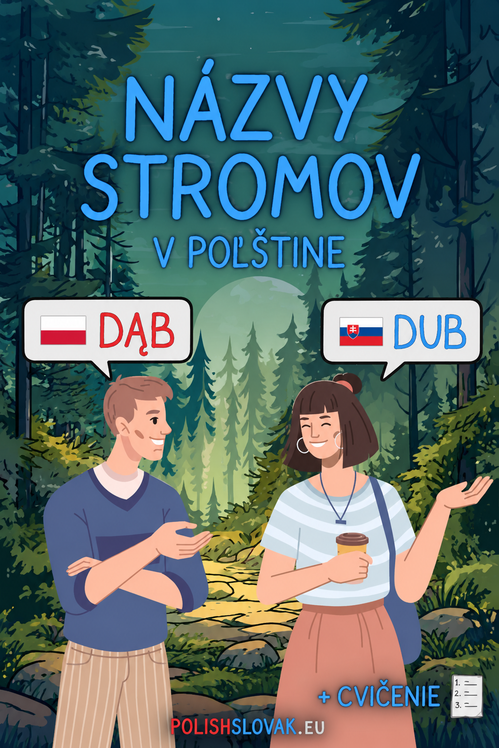 Odkaz na článok - Názvy stromov v poľštine